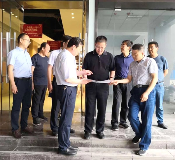 隴南市委常委、組織部部長楊郃調(diào)研指導市龍江城鄉(xiāng)發(fā)展集團公司黨建工作